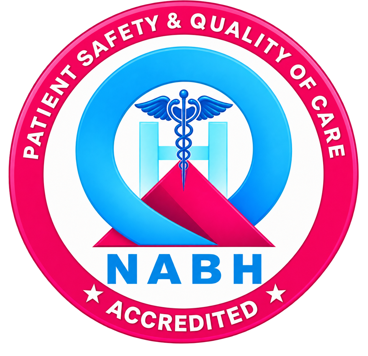 NABH Accredited — patient safety and quality of care